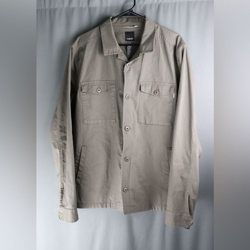 Men’s Vuori Ripstop Long Sleeve Button Up, Size: XL